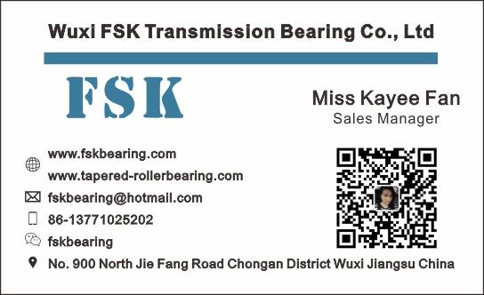 중국 FSK Z-539192.TR2 밀폐 된 베어링 ID 304.8mm 8